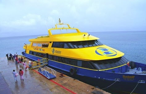 ferry from pdc to cozumel
