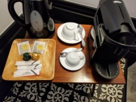Cocorico Luxury Guesthouse: Nespresso and tea