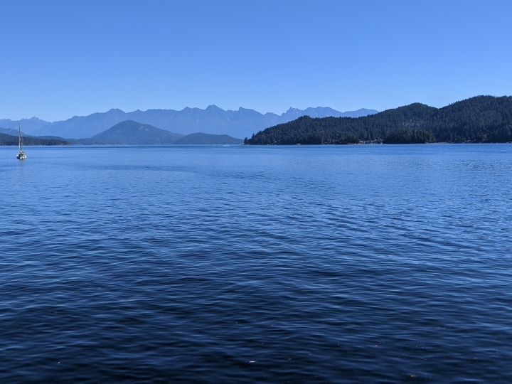 The Sunshine Coast: view from Gibsons